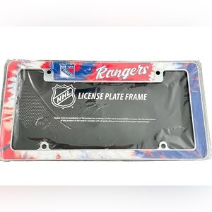 New York Rangers Rico NHL Hockey Fan License Plate Frame NEW